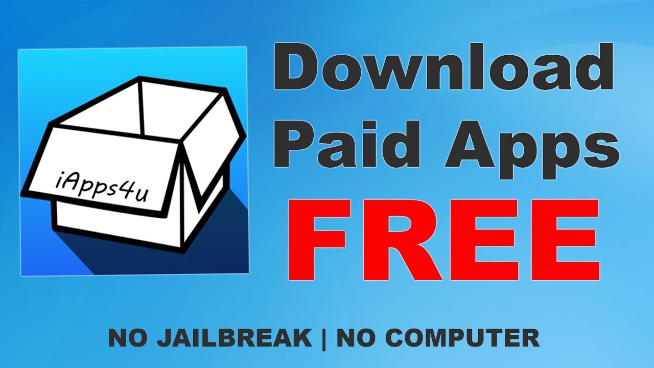 DOWNLOAD PAID Apps/Games FREE (NOT TUTU APP) NO JAILBREAK ...