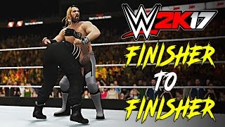 WWE 2K17 - Finisher to Finisher Reversal Concept screenshot 3