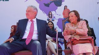 Día Internacional de las Mujeres, desde Palacio Nacional