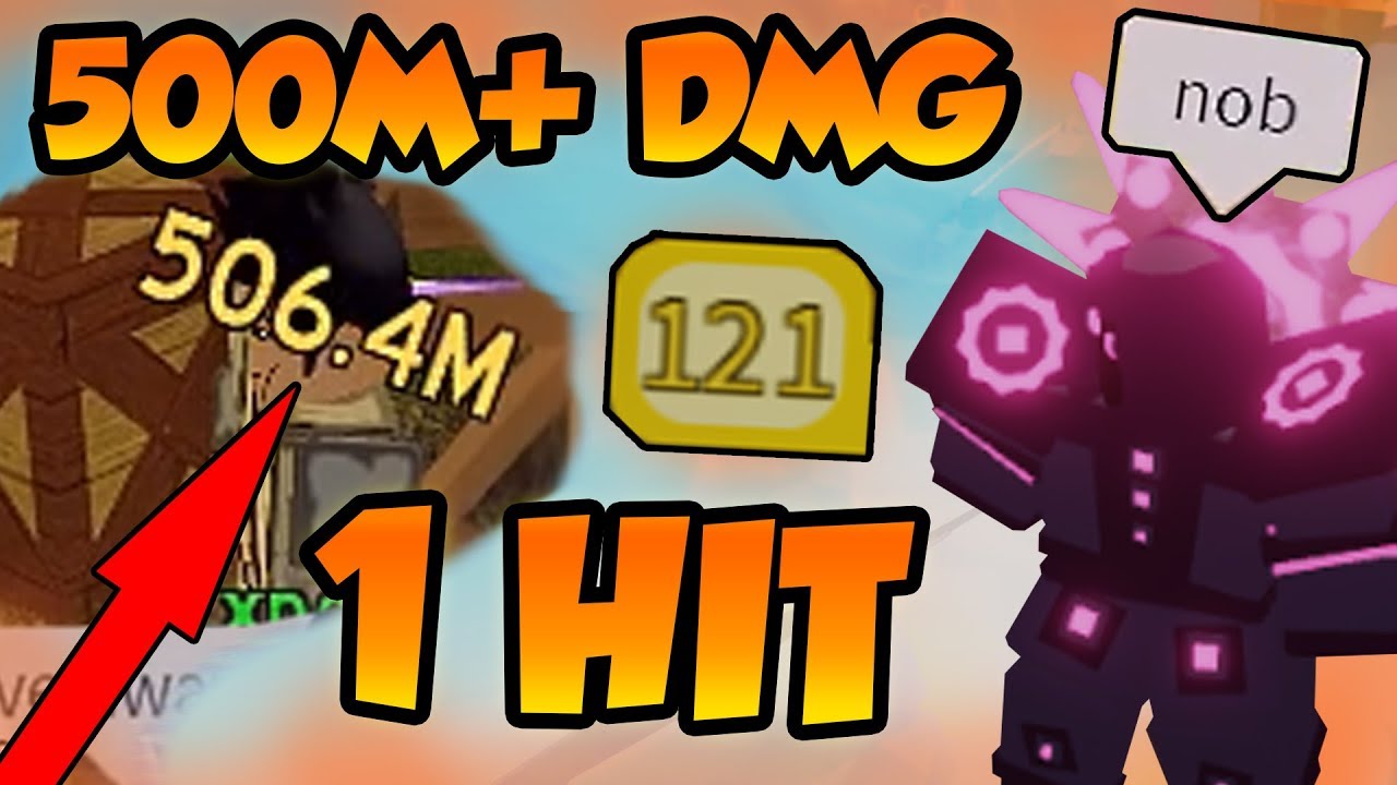 Doing 500m Damage In 1 Hit Roblox Dungeon Quest Youtube - dungeon quest roblox dps near