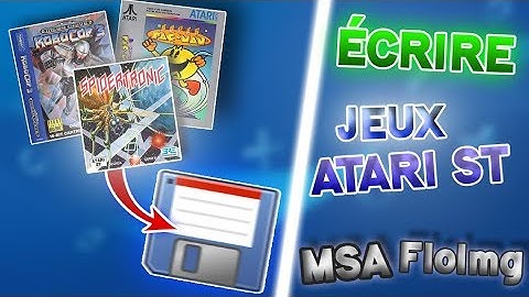 Ecrire des images ST et MSA sur une disquette (MSA, FloImg)
