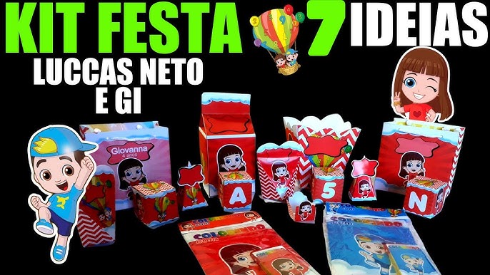 Festa Infantil Luccas Neto - Mais de 50 Criativas Ideias