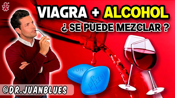 💙 VIAGRA 🍷 ALCOHOL ¿Se puede MEZCLAR?