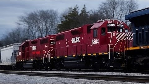 CSX Southbound General Manifest w/ HLCX Locomotives Arrington, TN 12/13/25
