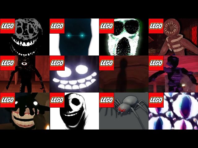 How To Build LEGO All Roblox Doors Scary characters 