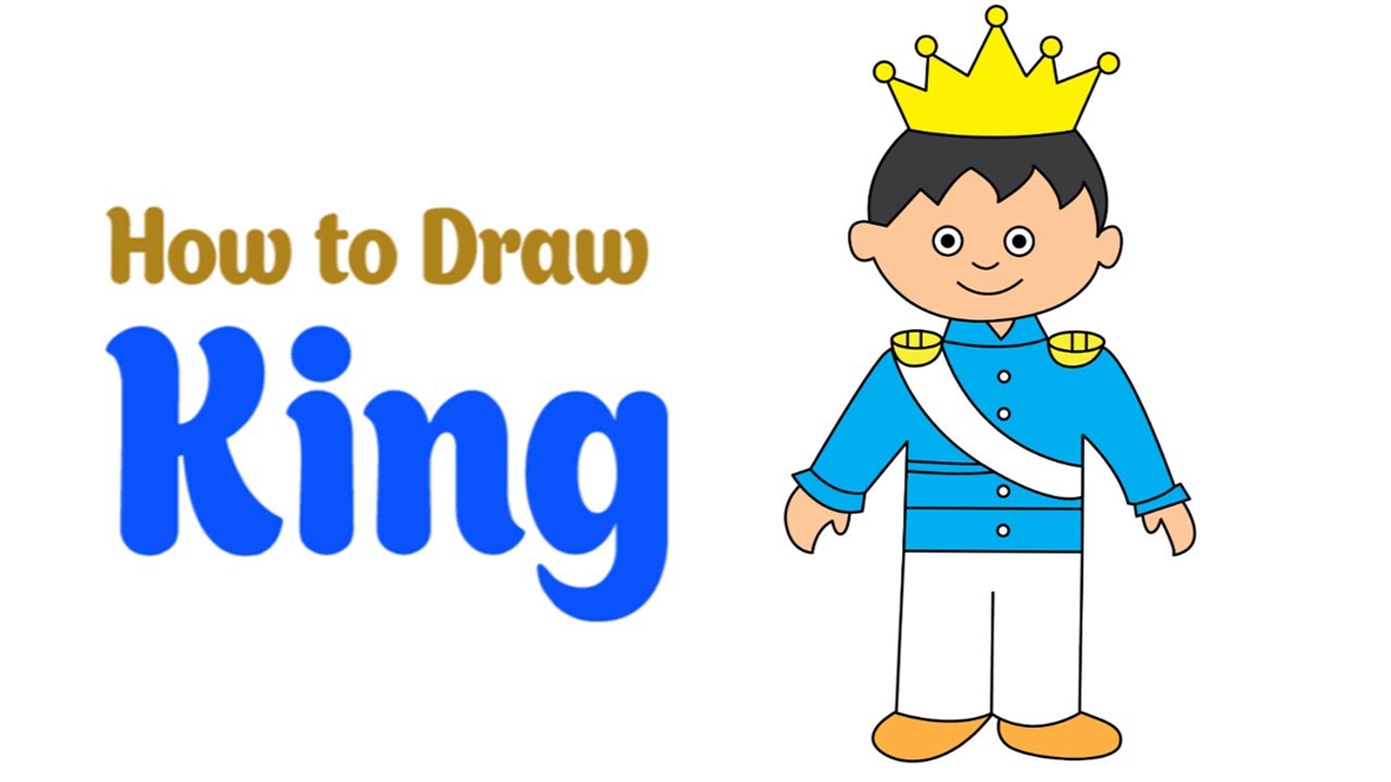 Top 133 + How to draw a king cartoon - Delhiteluguacademy.com