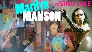 How to Sing Like Marilyn Manson (Aggressive Whispers, Thick FRY & Blistering Screams) NOT a REACTION