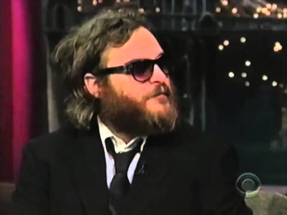 Joaquin Phoenix on David Letterman Full Interviewhd720 1 - YouTube