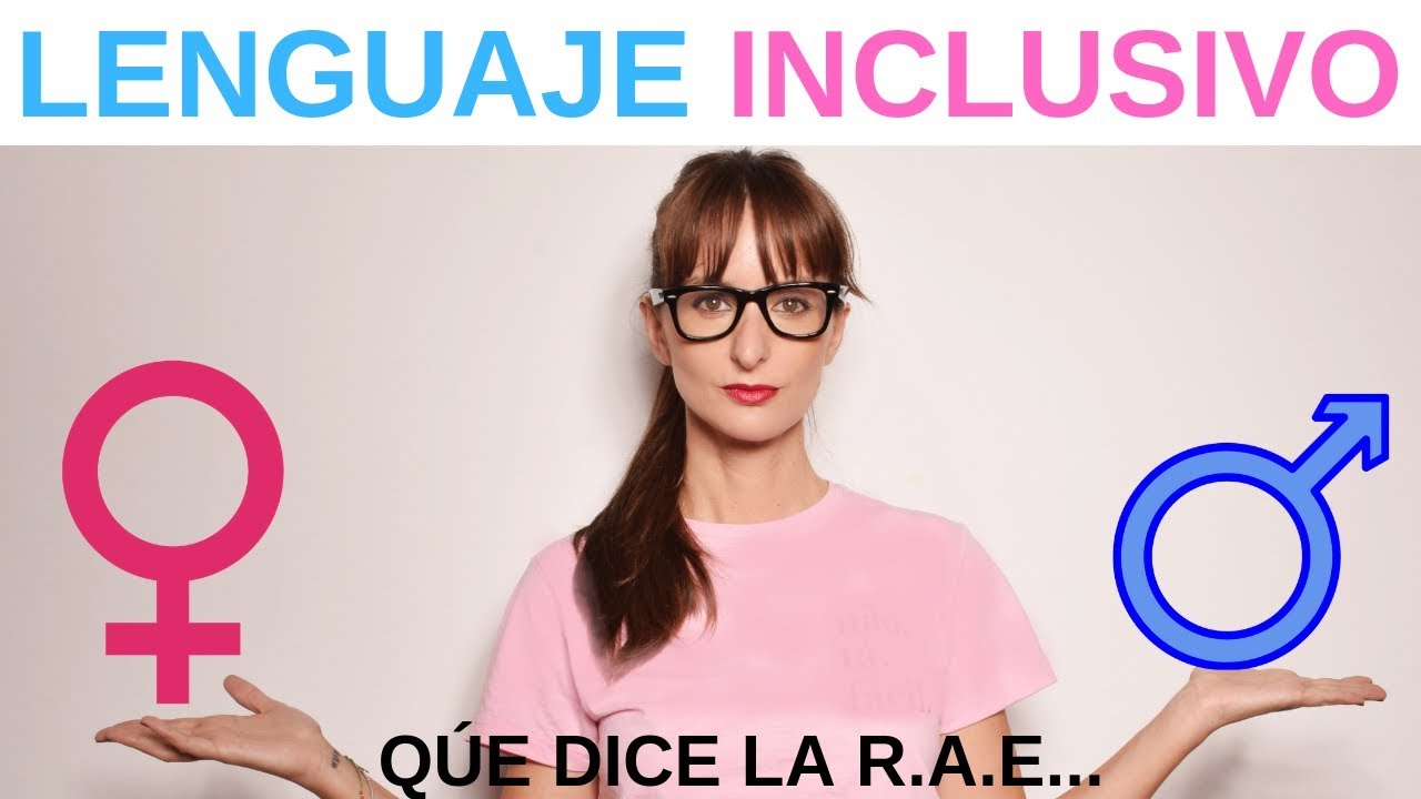 Lenguaje inclusivo según la RAE♀️ #español #espanhol #masculino #femenino #españa #acento ...