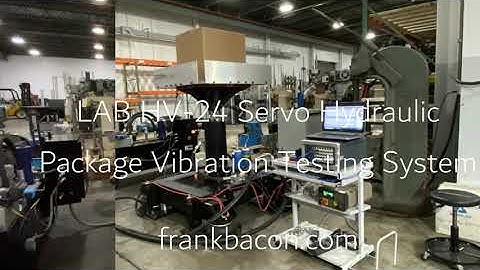 LAB HV-24 Package Vibration System for ASTM D4169 and ISTA Random Vibration Testing