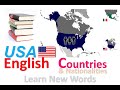 English us course level 1, unit 8 (Countries &amp; Nationalities, Countries — Classroom Lesson)