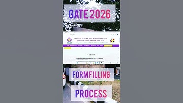 GATE 2026 | IIT GUWAHATI | FORM FILLING PROCESS | MAYANK SIR #gate2026 #iitguwahati #students #exam
