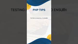 10.  Test your code regularly   #PHP #WEBTIPSMASTER
