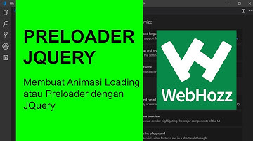Belajar JQuery : Membuat Animasi Loading di dalam konten (Preloader)