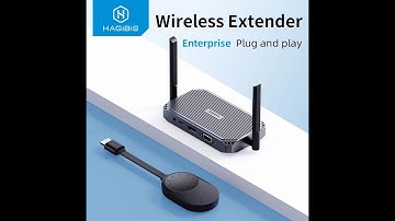 HAGIBIS WIRELESS VIDEO HDMI TRANSMITTER RECEIVER EXTENDER DISPLAY TV