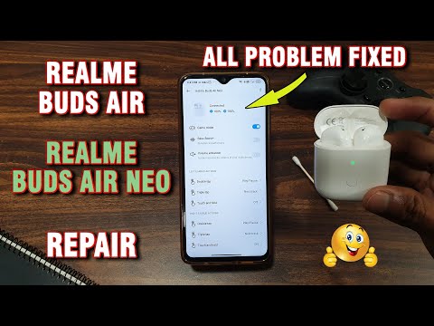 Realme Buds Air Neo / Air | Repair | One Headset Not Working | Bluetooth Connection