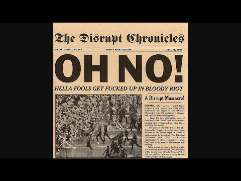 オリジナル OH NO The Disrupt 2Lp Oh No! - The Disrupt Chronicles (Mixed by DJ Double Dose) (2004