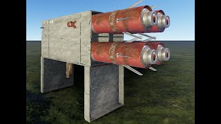 Quad Rocket Launcher in Rust (M202 FLASH)