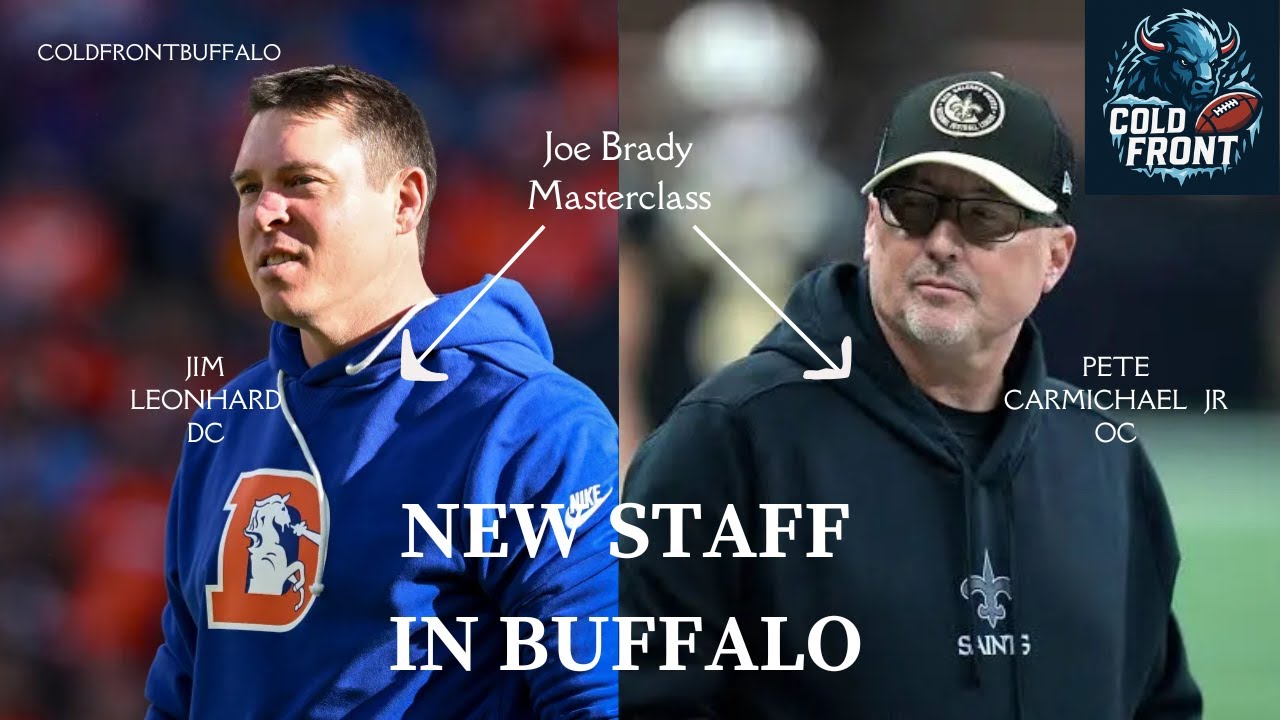Joe Brady Masterclass. Bills new Coaching Staff 