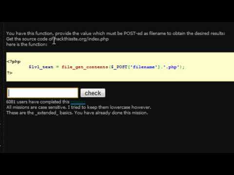 HackThisSite - ExtBasic 2 [file_get_contents] Pt. 2 of 2