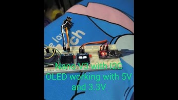Arduino Nano V3 working with 5V or 3.3V