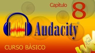 Audacity, How to save a recorded project, Basic course in Spanish, chapter 8