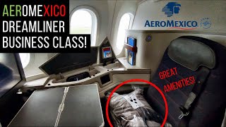 INCREDIBLE flight on AEROMEXICO 787-9 Business Class - to São Paulo! 🇧🇷 | Dreamliner review