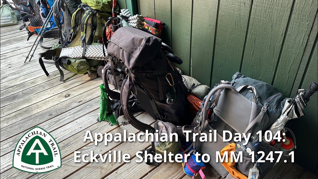 Appalachian Trail 2023 Day 104 Eckville Shelter to Campsite at MM