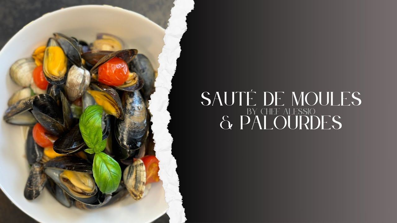 Sauté de moules et palourdes