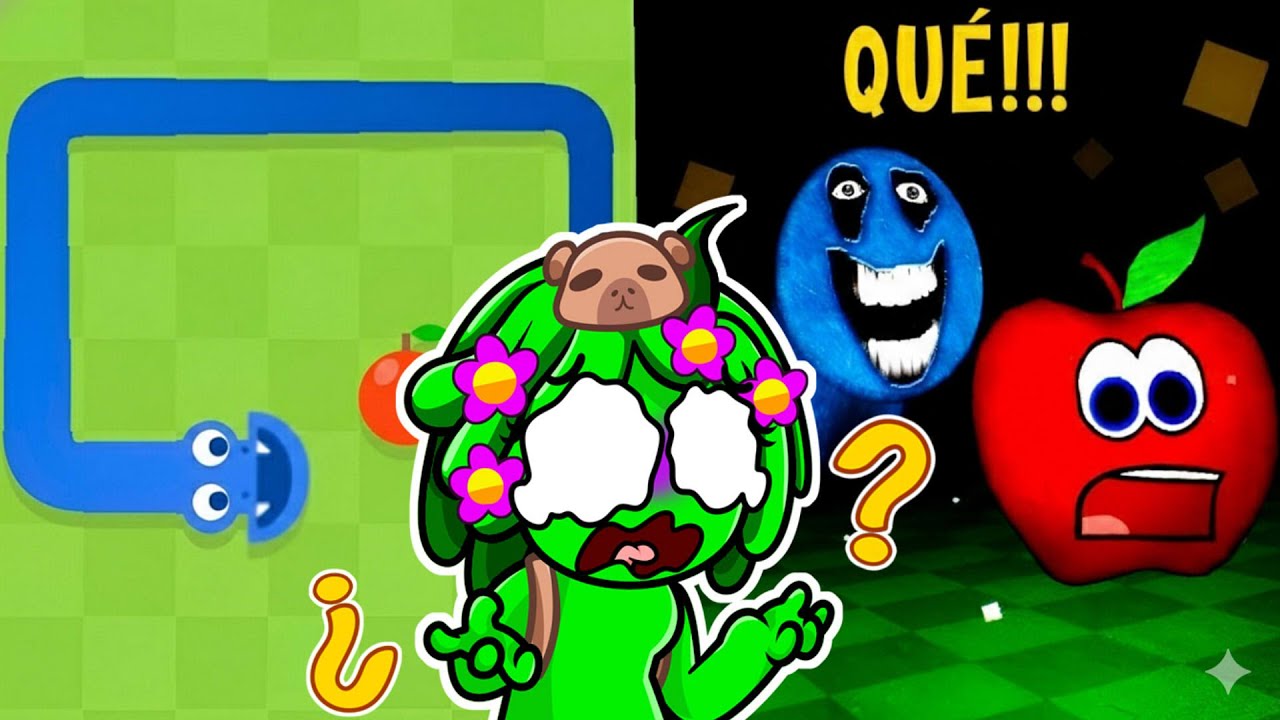 HUNGRY SNAKE es ATERRADOR!!! 🐍🍎