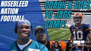 Coach K Took A Trip To Jags Camp : Travis Hunter Is The Real Deal !