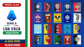 ⚽🔥 Profil 20 Klub Serie A Liga Italia 2025-26 | Siapa bakal Scudetto?