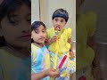 Enjoying Ice cream with Didi.