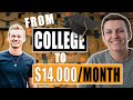 From College to $14,000 with Amazon FBA