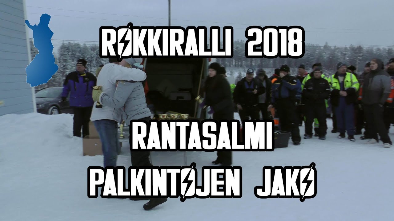 Rokkiralli Rantasalmi 2018 - Palkintojen jako [4K]