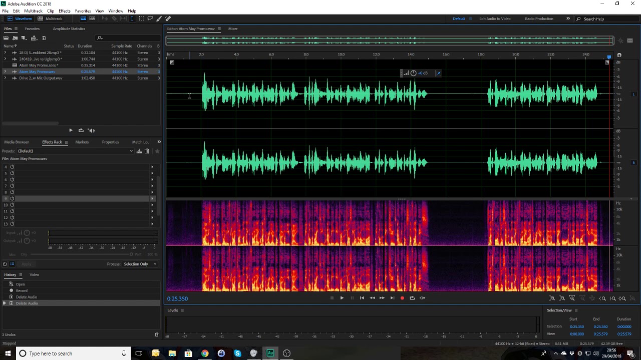 Adobe Audition Creating A Quick Radio Show Promo YouTube