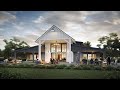 MODERN BARNDOMINIUM HOUSE WITH INTEGRATED FRONT PORCH DESIGN IDEAS | 10 STUNNING IDEA FOR BARN HOUSE