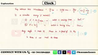 Clock Explanation | Detailed Analysis | UPSC CSAT #uppcsstrategy