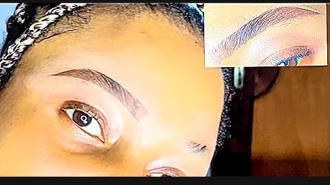 Very Detailed Eyebrow Tutorial for Beginners