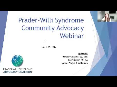 PWS Community Advocacy Webinar
