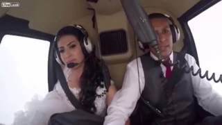 Salen a la luz las desgarradoras escenas del accidente de la novia que viajaba en el helicóptero Salen a la luz las desgarradoras escenas del accidente de la novia que viajaba en el helicóptero