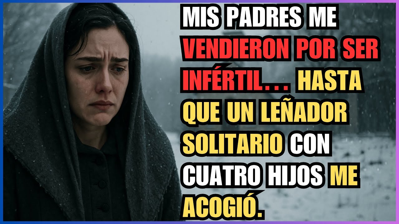 Mis PADRES me VENDIERON por ser INFÉRTIL… hasta que un LEÑADOR solitario con CUATRO HIJOS me ACOGIÓ.