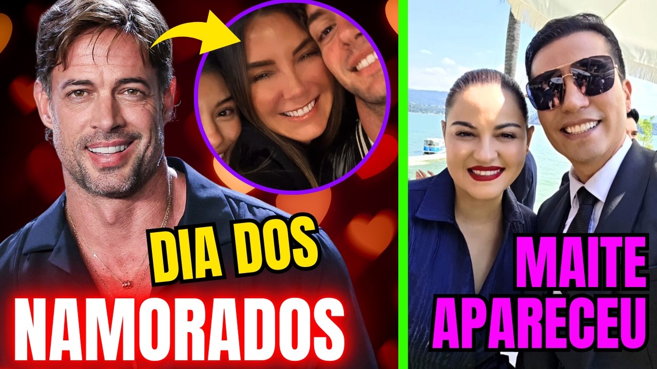 O PRESENTE de William Levy para Elizabeth no dia dos NAMO + Maite Perroni REAPARECE após dias sumda!