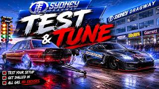 Test & Tune Night at Sydney Dragway Gets CRAZY!