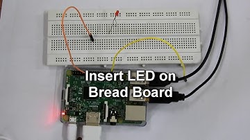 Raspberry Pi 3 - Glow a LED|| Omkar Naik & Shwetali Rane