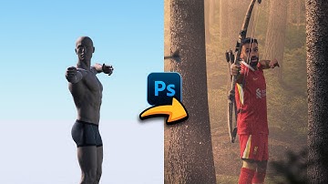 Turning SALAH into an archer in Photoshop