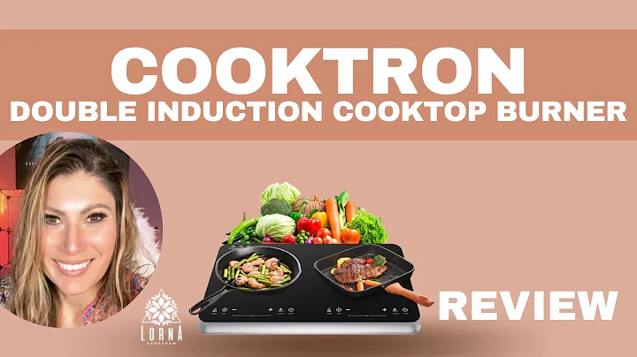 COOKTRON Double Induction Cooktop Burner with Fast Warm-Up Mode, 1800w 2 Induction Burner REVIEW