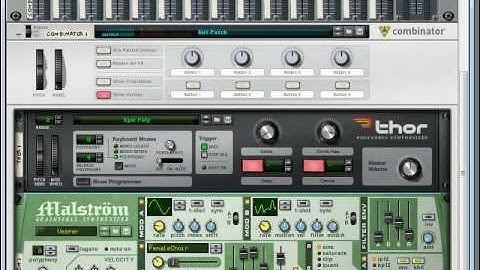 Propellerhead Reason 4 Tutorial programming Combinator patches splits and layers with keyranges