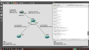 Lab1 Ripv2, BGP - version 2 - Cristian Olivares