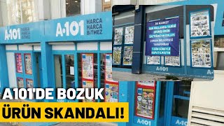 Tüketi̇ci̇ Ki̇me Güvenecek? A101In 3 Şubesinde Tarihi Geçmiş Ürün Satıldığı Ortaya Çıktı